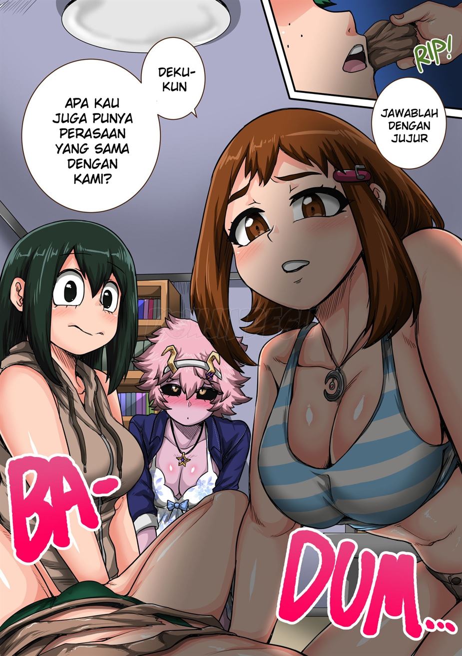 boku no harem academia doujin chapter 08 - 72