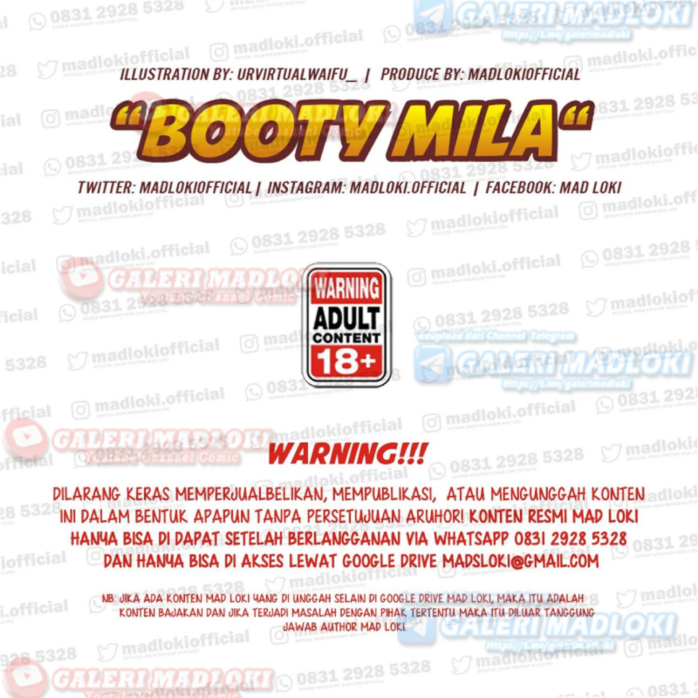 madloki booty mila chapter 01 - 0