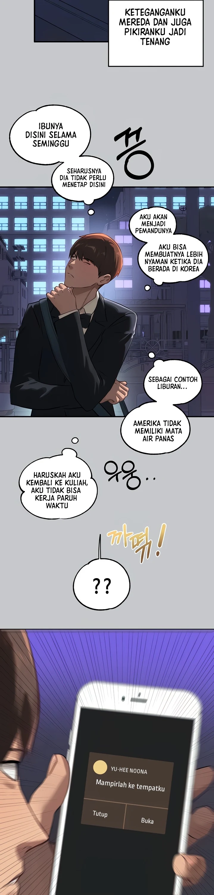 my landlady noona manhwa chapter 91 - 14