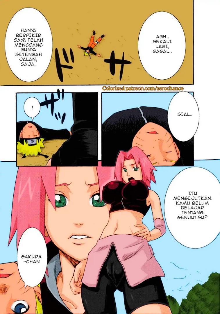 naruto sakura belajar genjutsu chapter 01 - 1